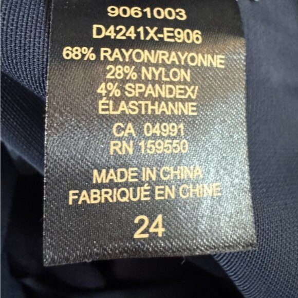 Dalia Plus Blue Leggings Size 24 NWT Brand New - Picture 9 of 9